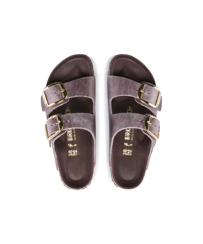 Birkenstock Arizona Big Buckle Oiled Leather Lavender Blush Sandals