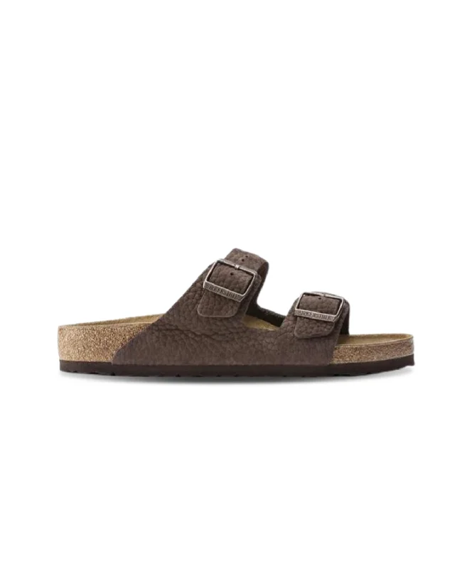 Birkenstock Arizona Nubuck Leather Desert Buck Roast Sandals