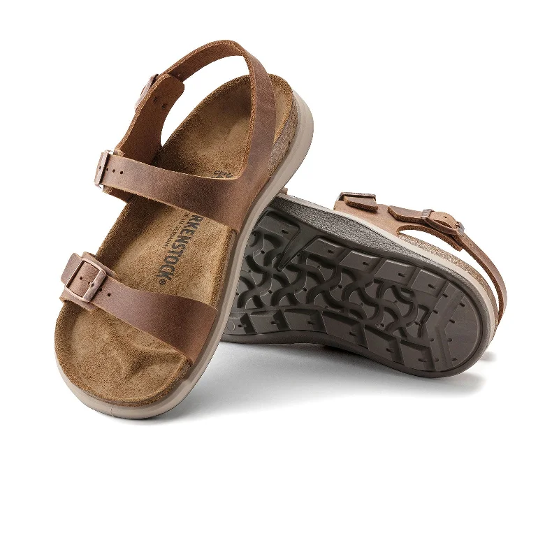 Birkenstock Sonora CT Backstrap Sandal (Women) - Ginger Brown Oiled Leather