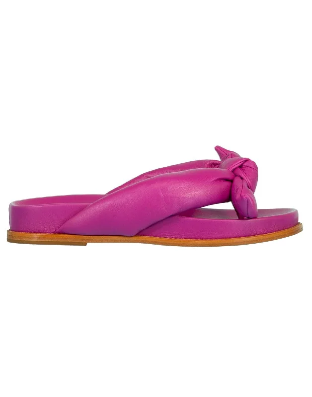 Clarita Soft Leather Sandal - Orchid