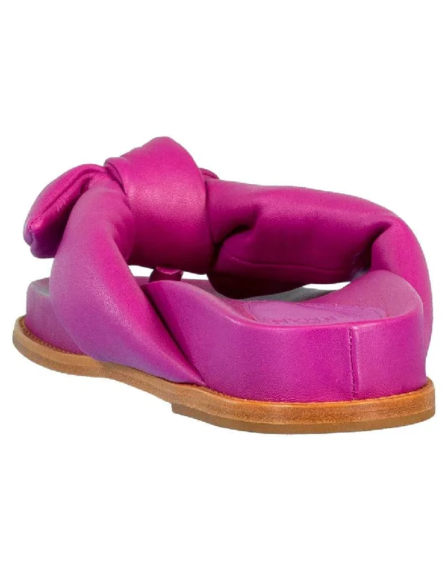 Clarita Soft Leather Sandal - Orchid