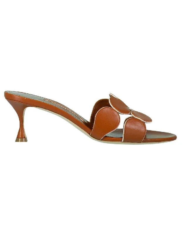 Haribalmu Leather Slide Mules