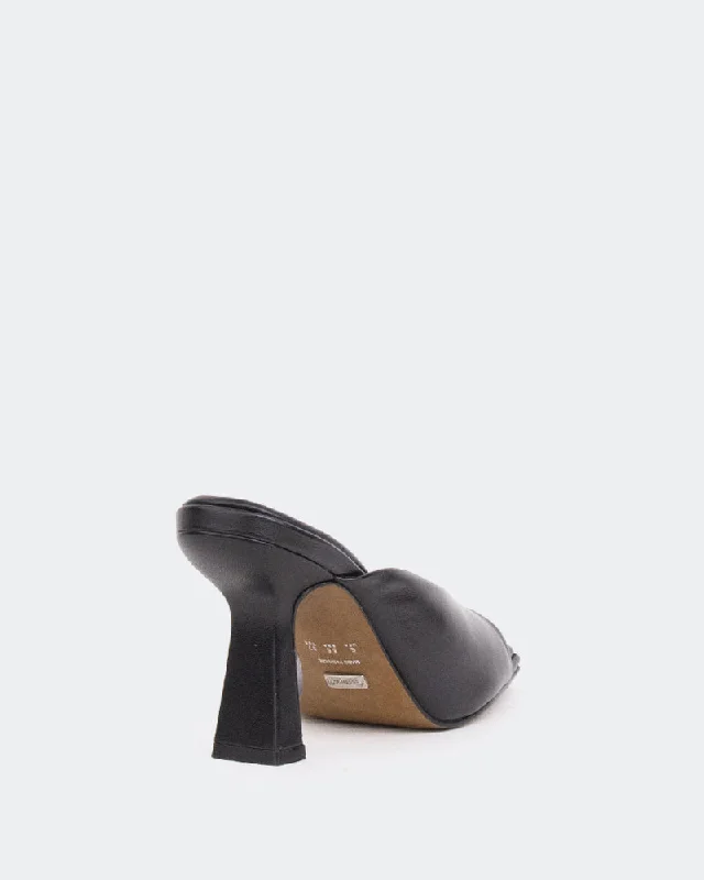 Noella, Black Leather/Cuir Noir