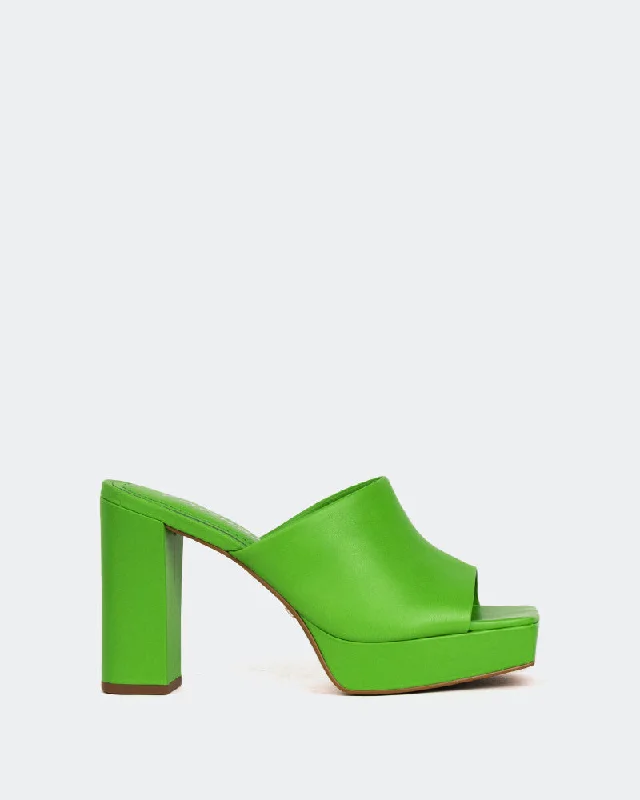 Republic, Green Leather/Cuir Vert