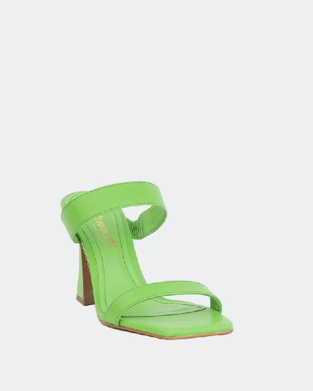 Ricarda Green Leather