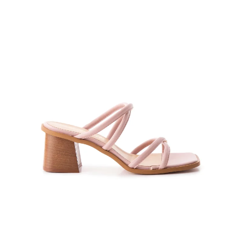 Strada Light Pink Leather