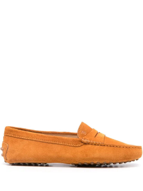 TOD'S Autumn Chic Mini Leather Loafers