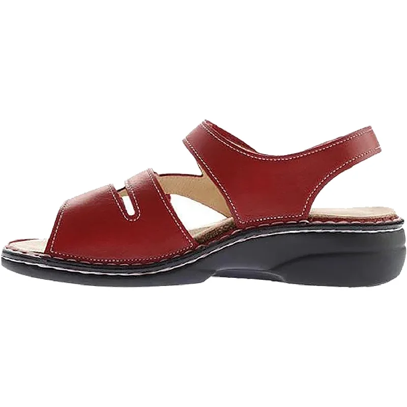 Women's Finn Comfort Gomera Soft Red Leather