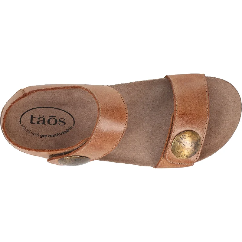 Women's Taos Luckie Caramel Leather