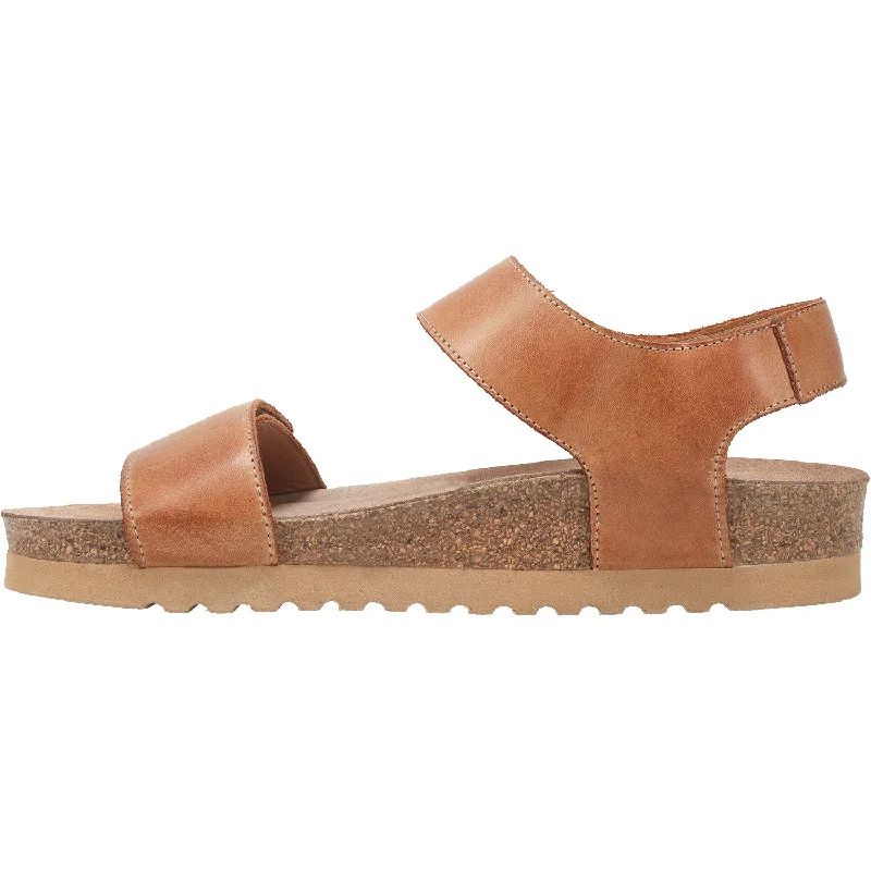 Women's Taos Luckie Caramel Leather