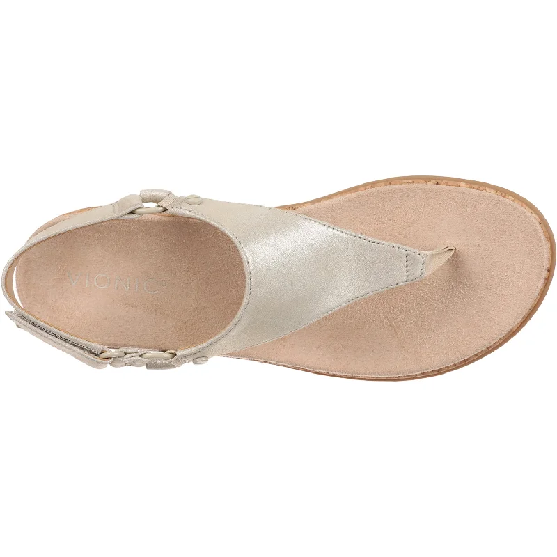 Women's Vionic Kirra II Gold Leather