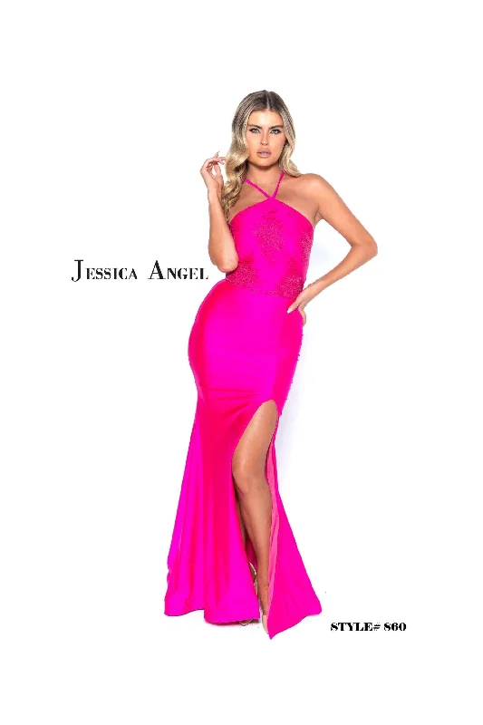 Jessica Angel Long Formal Fitted Sexy Prom Gown 860 Preppy party dresses