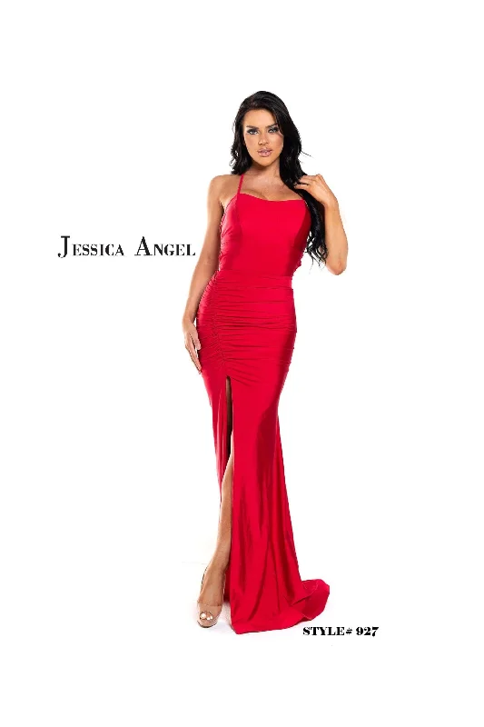 Jessica Angel Long Spaghetti Strap Prom Gown 927 Bodycon party dresses