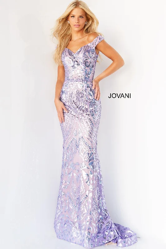 Jovani 06629 Off Shoulder Long Prom Gown Sexy party dresses