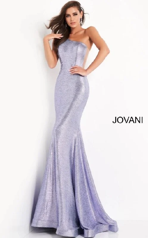 Jovani 06367 One Shoulder Formal Long Prom Gown Fashion-forward party dresses