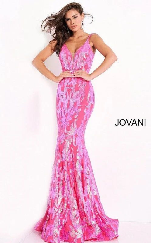 Jovani 3263 Prom Sequin Fitted Long Formal Gown Best party dresses for tall women