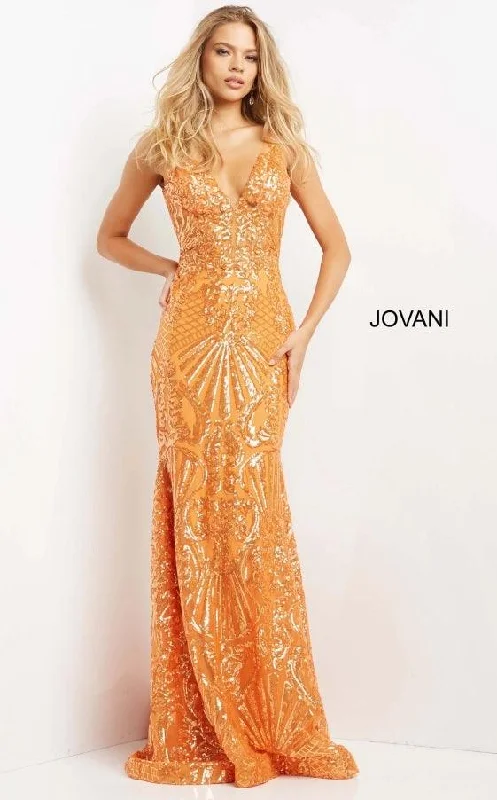 Jovani 07276 Sleeveless Long Prom Gown Y2K party dresses