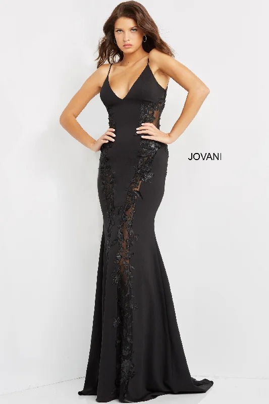 Jovani 07296 Spaghetti Strap Sexy Evening Dress Christmas party dresses