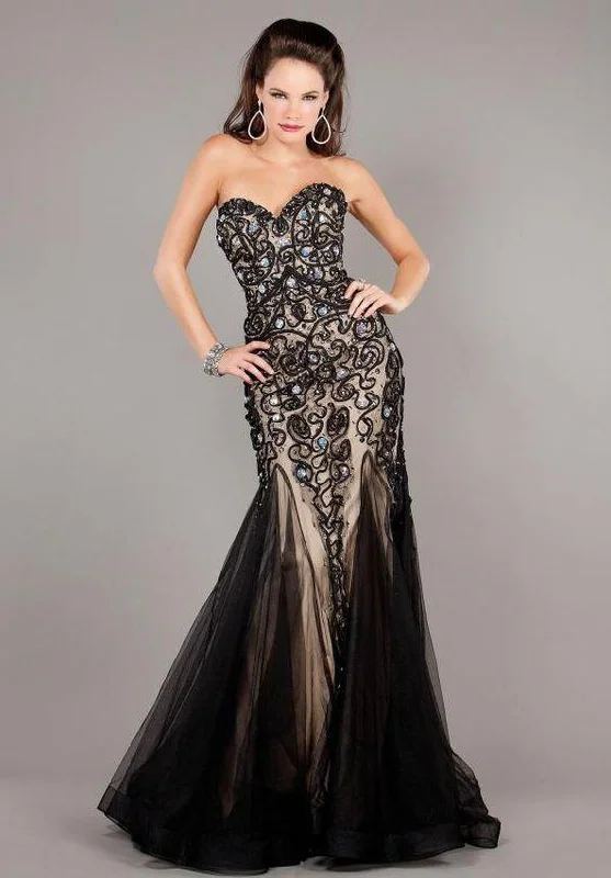 Jovani 5913 Strapless Sexy Long Formal Gown Outdoor party dresses