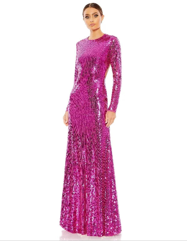 Mac Duggal 10891 Long Sleeve Formal Evening Gown Budget-friendly party dresses