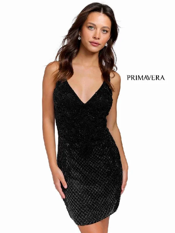 Primavera Couture Prom Short Cocktail Dress 3827 Holiday party dresses