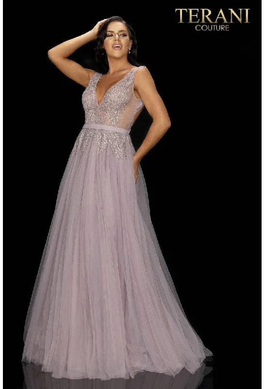 Terani Couture 2011P1109 Long Formal Prom Gown Sexy party dresses