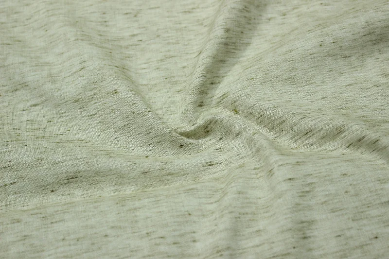 Light Green Plain Cotton Polyester Blend Fabric Long sleeve unclassified dresses