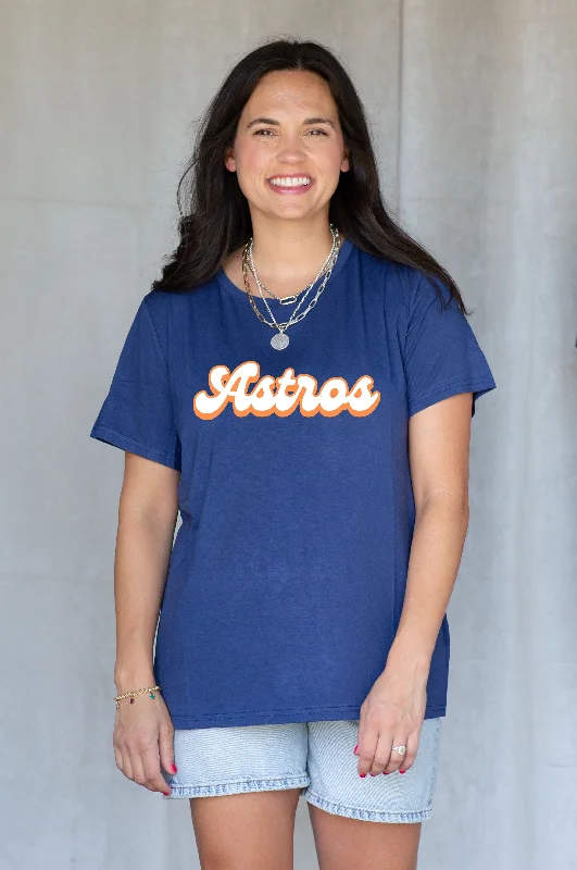 Retro Astros Navy SoSis Signature Tee (PRE-ORDER) Petite unclassified dresses