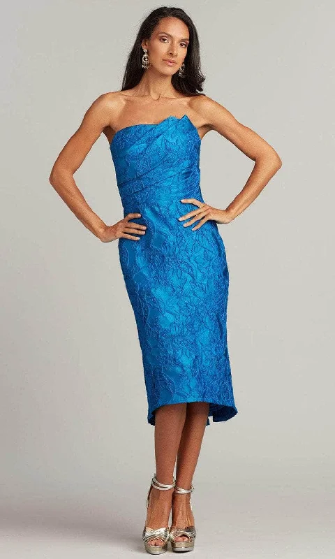 Tadashi Shoji BSW22008MD - Nauman Strapless Jacquard Dress