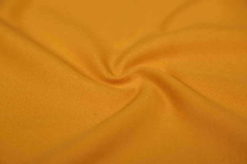 Yellow Plain Felt Fabric