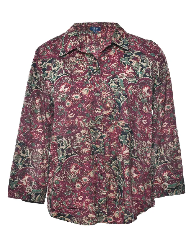 Chaps Floral Shirt - XL Urban Outfitters floral dresses