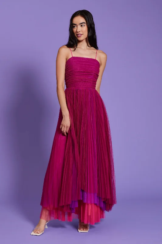 Lucy Paris- Parker Tulle Dress Tulle Evening Dress