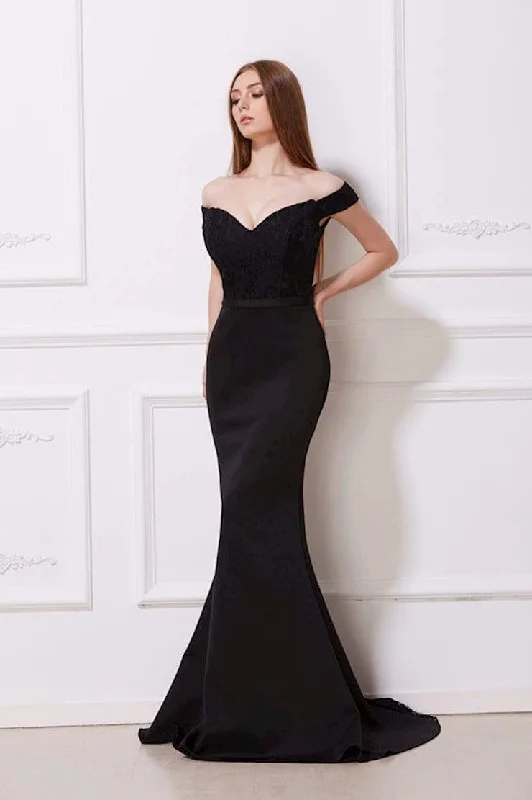 J'Adore Dresses - J12001 Lace Sweetheart Evening Gown