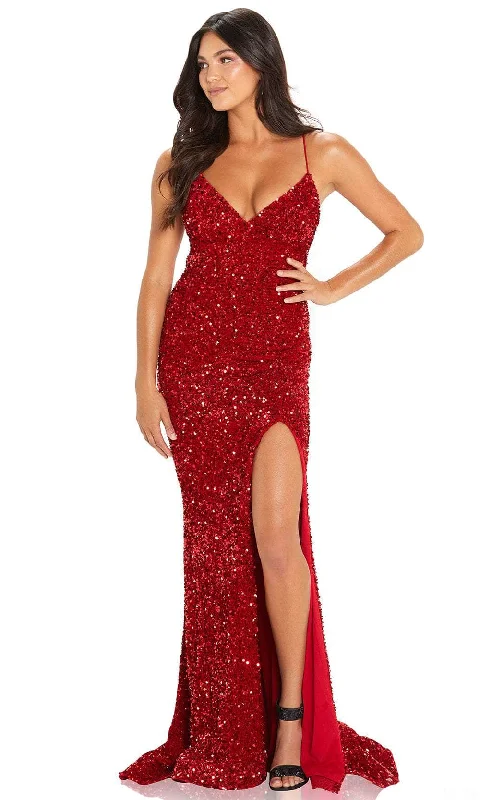 Amarra 88635 - Sequined Gown Sequin Dress Dressy