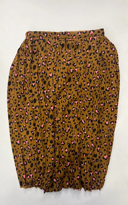 Animal Print Skirt Midi J Crew, Size 4 Plain Midi Skirt