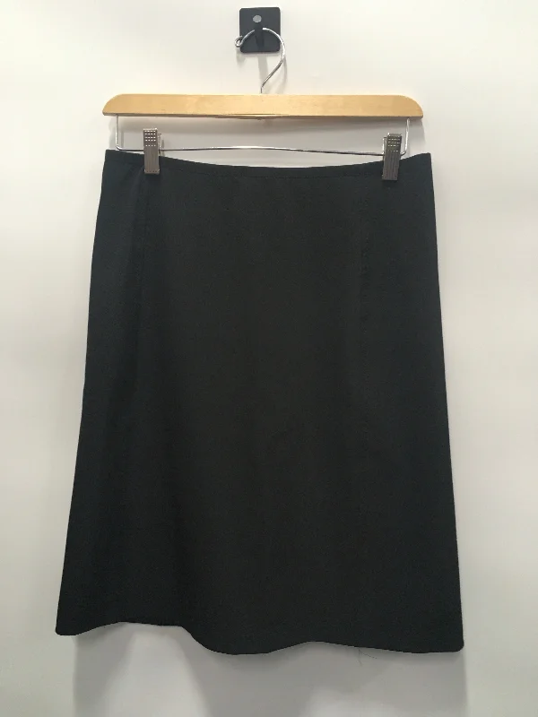 Black Skirt Midi Adrienne Vittadini, Size 8 Midi Skirt Look