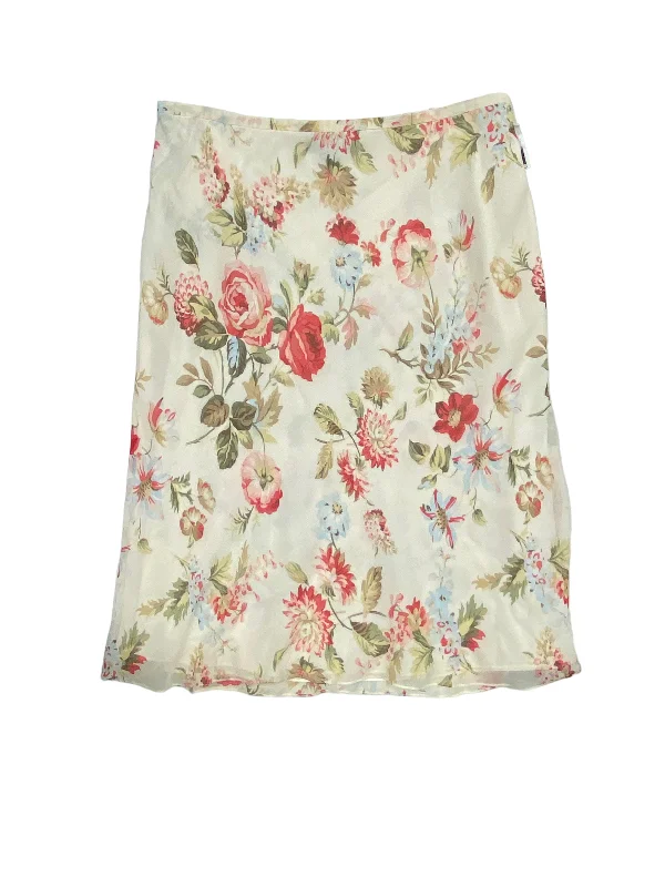 Floral Print Skirt Midi Ann Taylor, Size 10 Midi Skirt Set