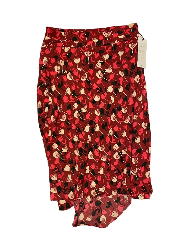 Multi-colored Skirt Midi Cabi, Size 8 Soft Midi Skirt