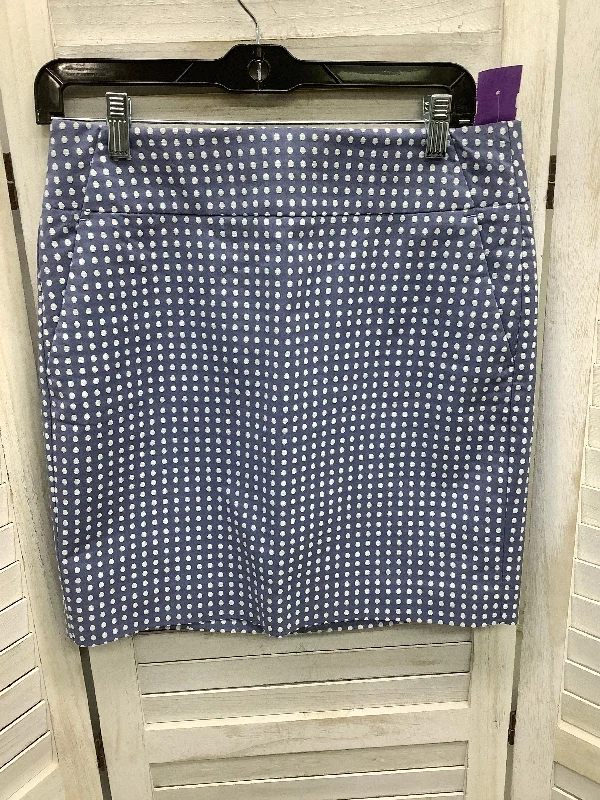 Polkadot Pattern Skirt Midi Ann Taylor, Size 4