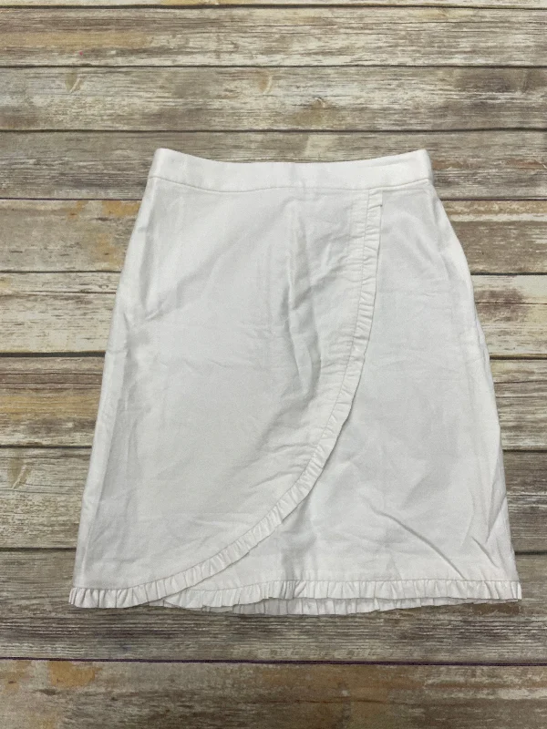 White Skirt Midi J. Crew, Size 4 Casual Midi Look